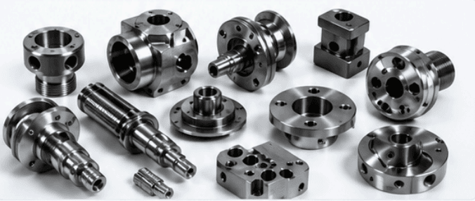 COMBINED LATHE + VMC COMPLETE COMPONENTS